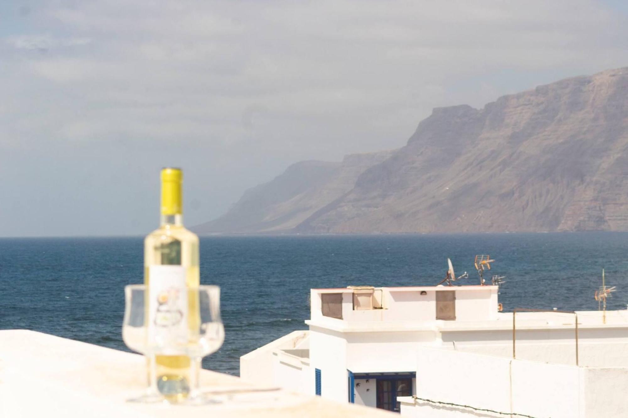 ホテル Casa Bianca Caleta De カレタ・デ・ファマラ エクステリア 写真